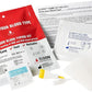 Eldoncard INC Blood Type Test (Complete KIT) - Find Out if You are A, B, O, AB & RH- Results in Minutes - Air Sealed Envelope, Safety Lancet, Micropipette, Cleansing Swab - 1 Pack